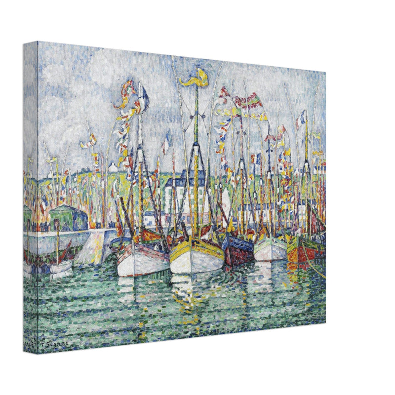 Paul Signac Blessing of the Tuna Fleet at Groix painting