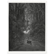 Gustave Dore Paradise Lost. Satan as a serpent in Eden.