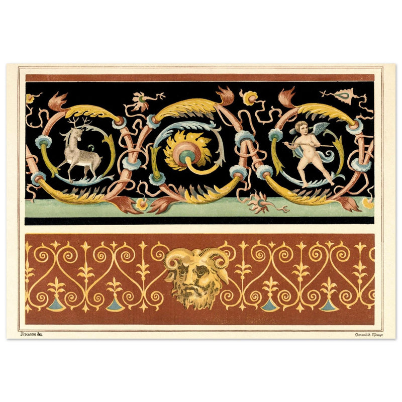 Roman wall paintings in Pompeii by Victor Steeger .