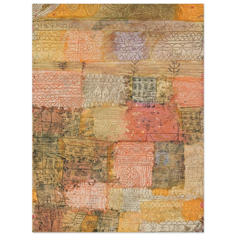 Paul Klee  Florentinisches Villen Viertel ( Florentine villa district ).