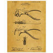 Vintage Adjustable Nut Cracker patent by William H. Edwards.
