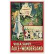 Alice in Wonderland movie poster.