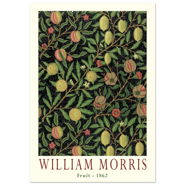 William Morris Fruit  vintage artwork.