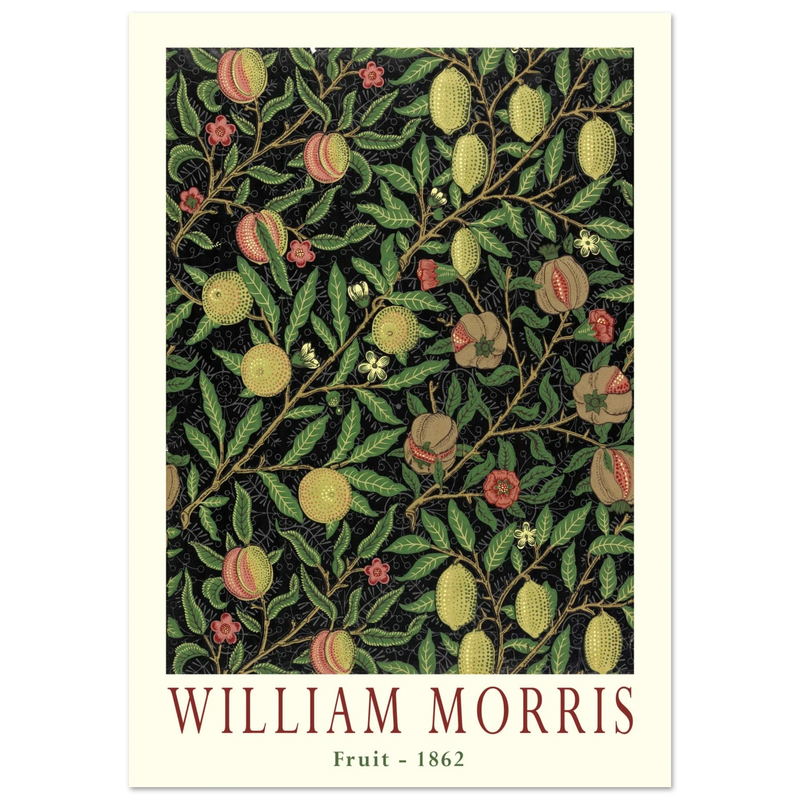 William Morris Fruit  vintage artwork.