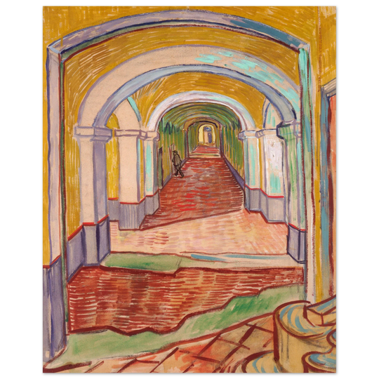 Corridor in the Asylum Vincent Van Gogh