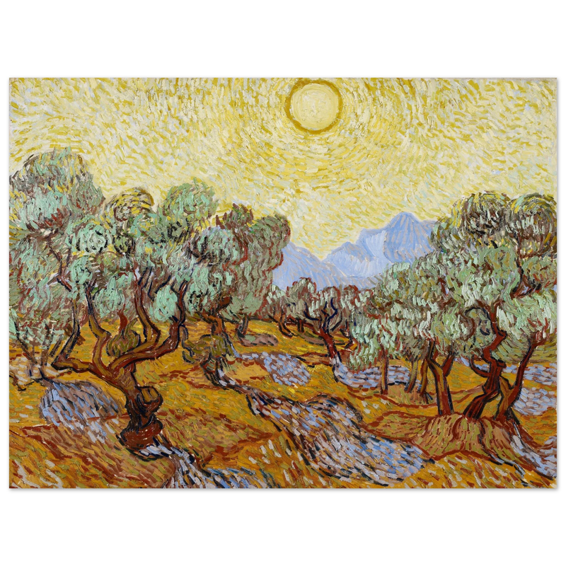 Olive Trees by Vincent Van Gogh