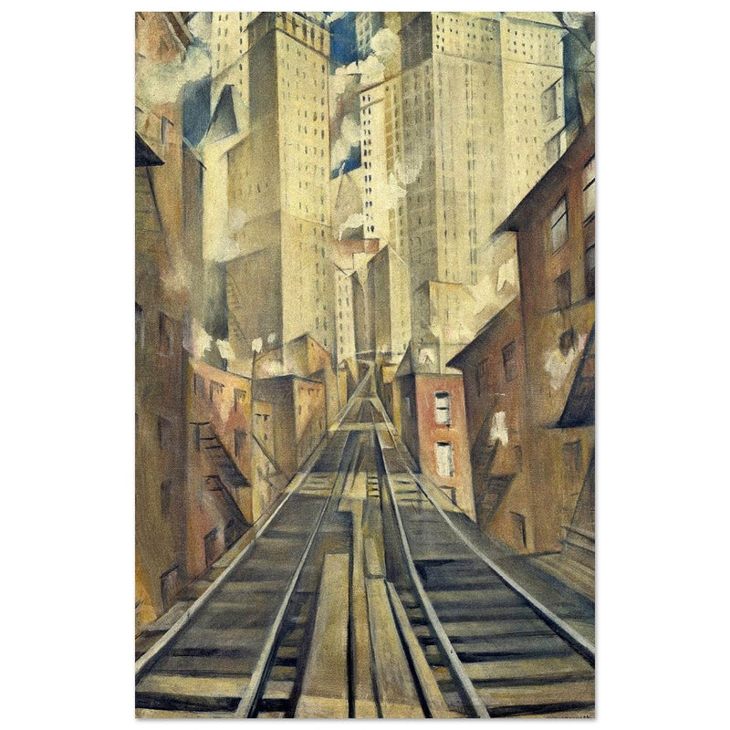 The Soul of the Soulless City New York - an Abstraction by Christopher Richard Wynne Nevinson.