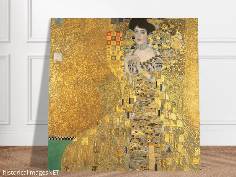 Gustav Klimt Adele Bloch-Bauer I painting.
