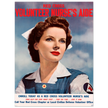 Volunteer nurse's aide vintage II World War poster