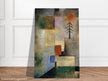 Paul Klee Kleines Tannenbild ( Small Picture of Firtrees ) abstract painting.