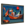 Paul Klee Ruehende Schiffe ( Resting ships )