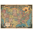 America the Wonderland: A Pictorial Map of the United States by Ernest Dudley Chase.