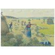 La Recolte des Foins  Eragny. The haymaking Eragny by Camille Pissarro 1887.