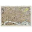 London city vintage map 1904.
