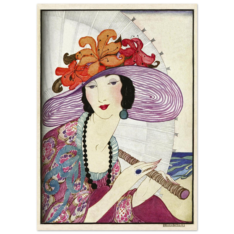 Helen Dryden Summer Fashions magazine cover. Fine art  .