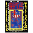 The Beatles concert poster reproduction. Final Concert at Candlestick Park in 1966.