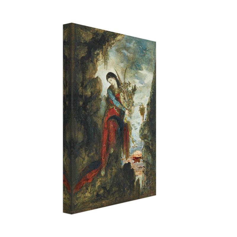 Sappho painting by Gustave Moreau