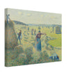 La Recolte des Foins  Eragny. The haymaking Eragny by Camille Pissarro 1887.