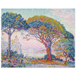 Paul Signac paintin La Baie Saint Tropez  The Bay Saint Tropez