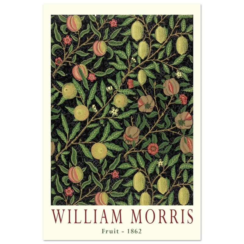 William Morris Fruit  vintage artwork.