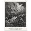 Gustave Dore The Bible engraving print . The angel appearing to Balaam illustration .