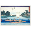 Kawasaki: The Rokugo Ferry by Utagawa Hiroshige