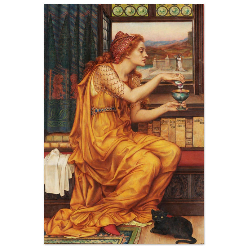Evelyn de Morgan painting The Love Potion