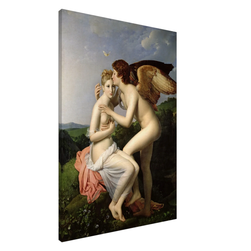 Psyche and Cupid, also known as Psyche receiving Cupid's first kiss by Francois Gerard 1798.
