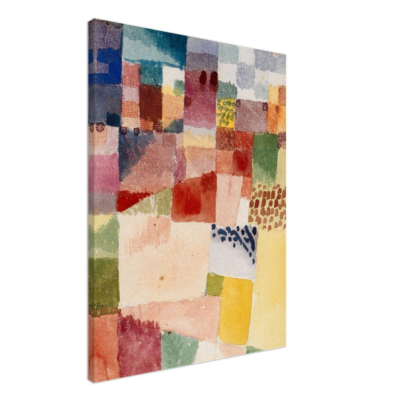 Paul Klee Motiv aus Hammamet abstract painting.