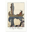 George Barbier The long Missouri vintage illustration
