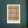 Jane Morris Honeysuckle embroidery.