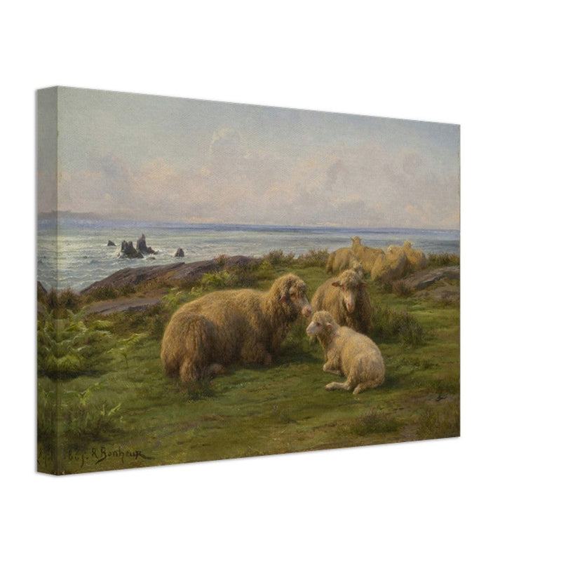 Sheep by the Sea by Rosa Bonheur.