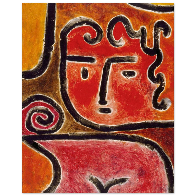 Paul Klee Hot Blooded Girl