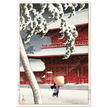 The Zojo Shrine in Shiba by Kawase Hasui