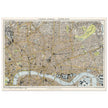 London city vintage map 1904.