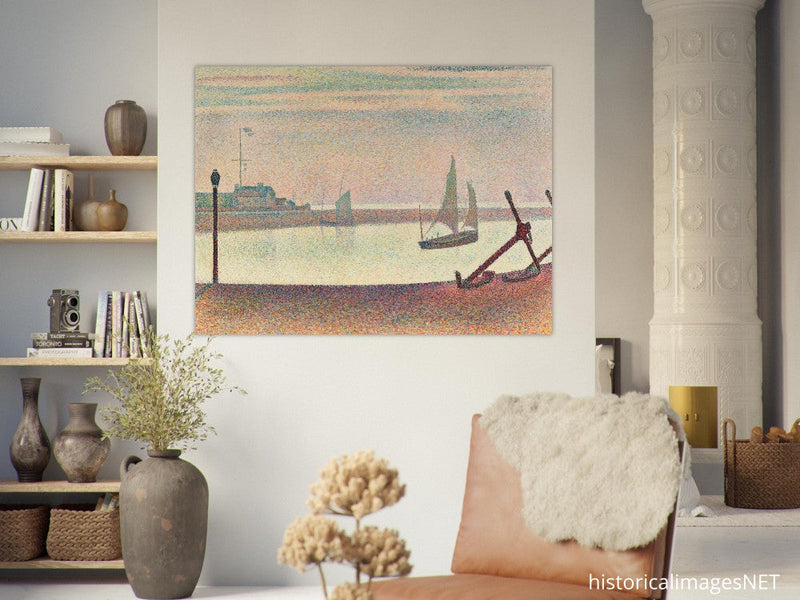 Georges Seurat The Channel at Gravelines, Evening.