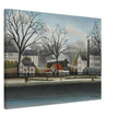 Henry Rousseau painting The Banlieue