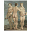 The Three Graces ( Les Trois Graces  ) painting by Jean François Janinet