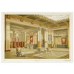 Woman in roman courtyard in Pompeii by D. Capri book project by Fausto and Felice Niccolini.