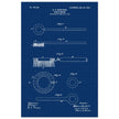 Toothbrush patent illustration by H E Sandiford.