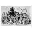 Cats decorating Christmas tree by Louis Wain 1906
