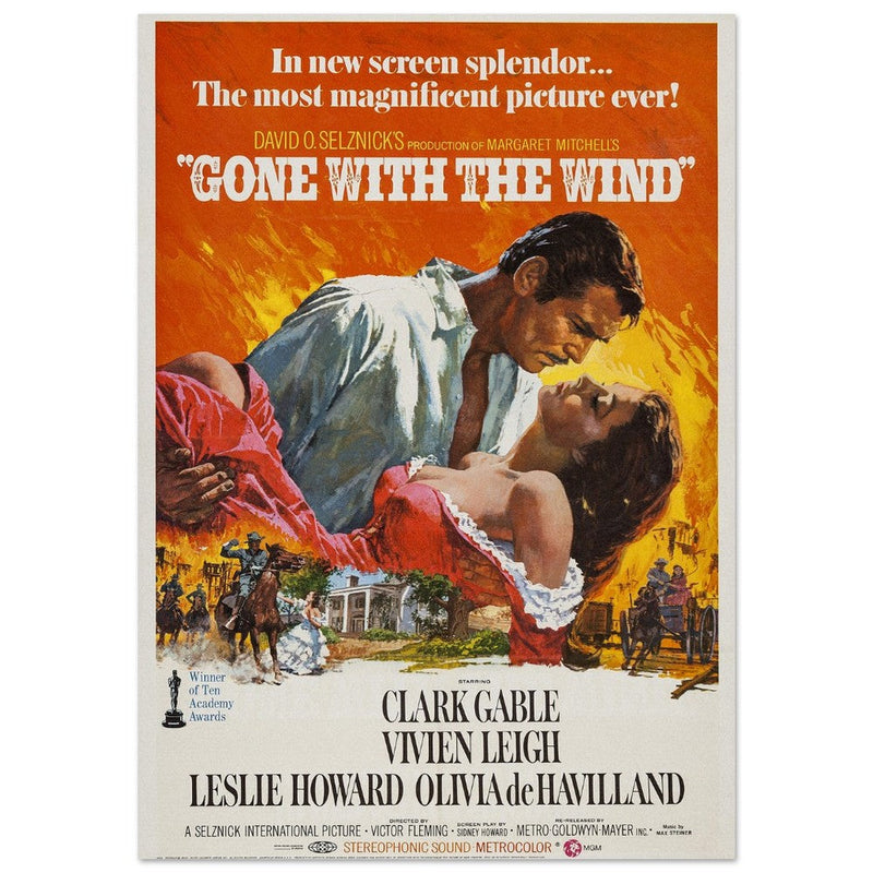 Gone With The Wind movie poster.
