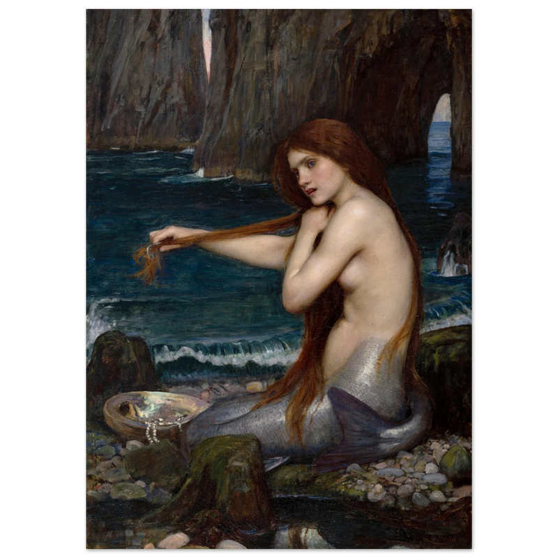 A Mermaid by John William Waterhouse 1900.