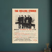 The Rolling Stones concert poster reproduction. 1964 performance. Printed on Fine Art paper