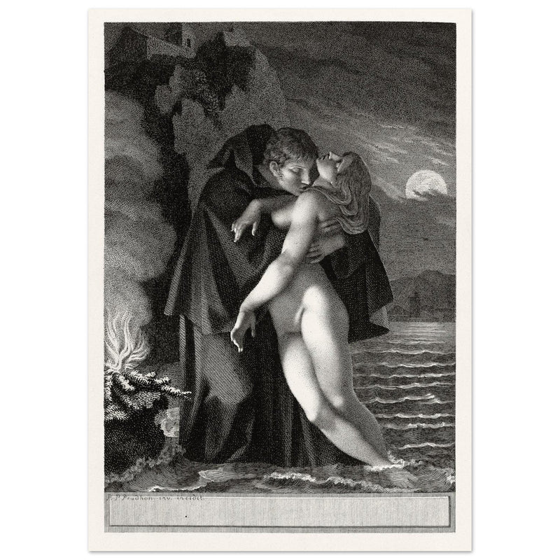 Phrosine and Melidore by Pierre Paul Prudhon 1796.