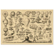 Historic balloons, airships, and other flying machines.