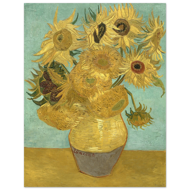 Sunflowers by Vincent Van Gogh
