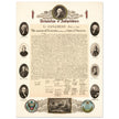 Official Facsimile of the Declaration of Independence 1903.  print.