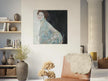 Gustav Klimt Lady in White woman portrait painting.