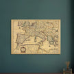Ancient Europe map print from 1650. Lumen Historiarum per Occidentem by Petrus Kaerius